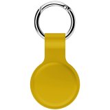 Silicone Protective Case Holder Compatible with Air Tags in Mustard Yellow
