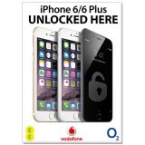 Phone Repair Poster A2 (LARGE) iPhone 6 6 Plus Unlocked Here