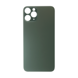 Glass Back For iPhone 11 Pro Max Plain in Green