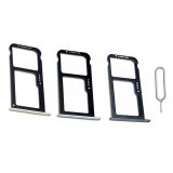 Sim Tray For Huawei P9 lite in Silver