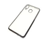 For Samsung Galaxy S10E G970F Clear Silicone Case With Black Edge