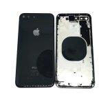 For iPhone 8 Plus Reclaimed Used Genuine Space Grey Back Housing Without Parts