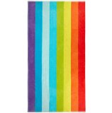 100% Cotton Rainbow Pride Stripe Beach Towel