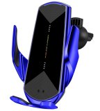 Q1 Smart Sensor Car Wireless Charger Blue
