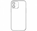 Case For iPhone 13 Soft Jane Series Hard Cover Edition in Silver