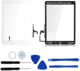 For iPad Air 1 A1474 A1475 A1476 Touch Screen Digitizer White With Toolkit