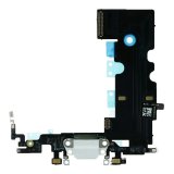 For iPhone SE 2020 Charging Port Microphone Flex Cable White