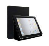 Luxury PU Leather Black Flip Case For iPad Air 1/2,iPad Pro 9.7" and iPad 2017