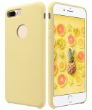 For iPhone 7 Plus / iPhone 8 Plus Pollen Smooth Liquid Silicone Case