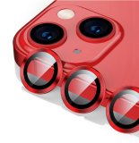 For iPhone 13/13 Mini - A Set of 2 Red Glass Camera Lens Protectors