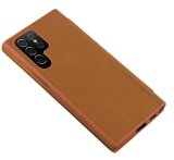 For Samsung S23 G-Case PU Leather Flip Case in Khaki