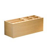 AMAOE M63 Bamboo Wooden Storage Rack Box