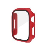 For Watch Series 7 45mm in Red Full Body Cover Case / Screen Protector