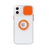 Case For iPhone 12 Pro Max in Orange With Camera Lens Protection Soft TPU