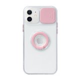 Case For iPhone 12 in Pink With Camera Lens Protection Cover Soft TPU