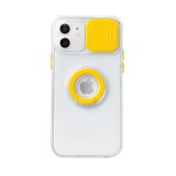 Case For iPhone 12 Pro in Yellow Camera Lens Protection Cover Soft TPU