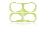 For Apple Airpod 3 Metal Dust Proof Guard Seal Protection Sticker in Green