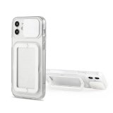 Case For iPhone 13 Pro Max in White With Camera Lens Protection Square Stand