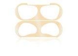 For Apple Airpod 3 Metal Dust Proof Guard Seal Protection Sticker in Gold