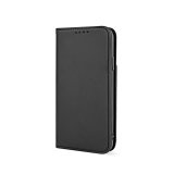 Case For iPhone 12 12 Pro 6.1 Black Luxury PU Leather Wallet Flip Card Cover