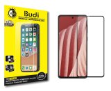 For Samsung A73 5G Budi 11D Full Cover with Black edge Tempered Glass Screen Protector