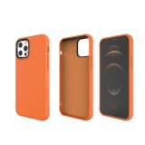 Case For iPhone 12 and 12 Pro Molancano Designer Back Cover in Orange