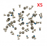 For iPhone 6 Pack of 5 Screw Set With Silver Bottom Screws