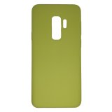 Case For Samsung S9 Plus in Lime Green Smooth Liquid Silicone