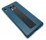 Case For Huawei Mate 30 Pro Meephone Aqua Blue Hard Back PU Leather Effect