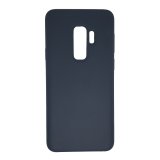 For Samsung Galaxy S9 Plus in Navy Blue Smooth Liquid Silicone Case