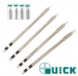 Official Genuine Quick 4 Piece Micro Soldering Iron Tips For Quick TS1200A