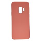 Case For Samsung S9 in Pink Smooth Liquid Silicone