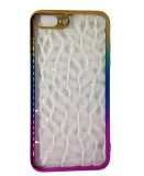 For iPhone 7 Plus / 8 Plus Rainbow Diamond Silicone Case