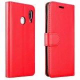 Case For Samsung S21 Ultra S30 Ultra PU Leather Flip Wallet Red