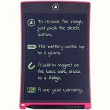 Writing Drawing Tablet Pad Portable 8.5 inch Red Rose
