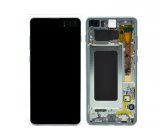 Lcd Screen For Samsung S10 Plus G975F Complete with frame in Green
