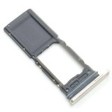 Sim Tray For Samsung Z Fold5 Silver Replacement Dual Card Holder