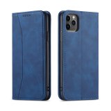 Flip Leather Multi Card Holder Phone Case  Stand For iPhone 15 Plus in Blue