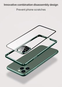 Case For iPhone 12 in Green Full Cover