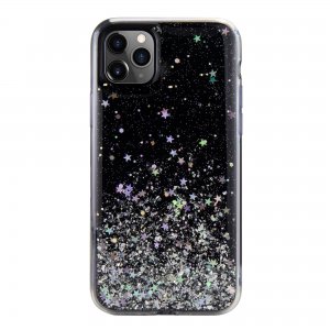 Case For iPhone 11 Pro Switcheasy Black Starfield Quicksand Style