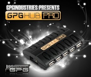 GPG HUB Pro 10 Port USB Hub With Individual Switches