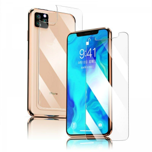 Screen Protector For iPhone 11 Full Cover Front Back Tempered Glass 9H