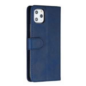 Flip Case For iPhone 13 Pro Wallet with Zip and Card Holder Blue