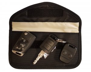 Signal Blocker For Car Key Faraday Bag Keyless Entry Fob