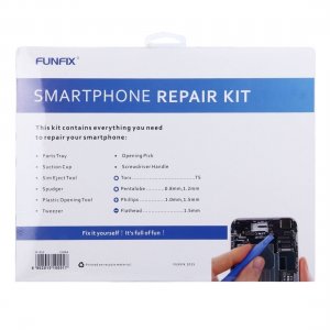 Smartphone Repair Kit Funfix With Parts Tray For iPhone Repair