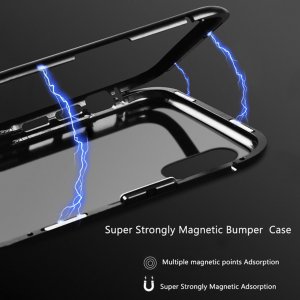 Case For iPhone 6 White Magnetic Absorption Metal Edge