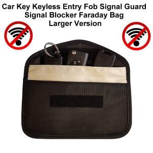 Signal Blocker For Car Key Faraday Bag Keyless Entry Fob