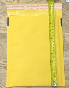 Bulk Pack of 350 High Quality Light Weight Padded Jiffy Bags Size 1 180mm X 230mm