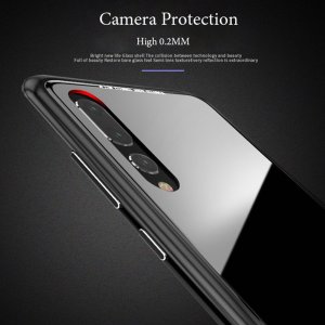 Case For iPhone X Black Magnetic Absorption Metal Edge