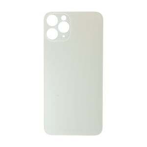 Glass Back For iPhone 11 Pro Plain in White